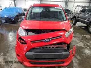 2016 Ford Transit Connect XLT with VIN NM0GE9F7XG1238027, listed as a Copart auction lot 58196335 with 137,144 mi miles and Salvage title. Bid and sale history available at DreamBid. Image 5.