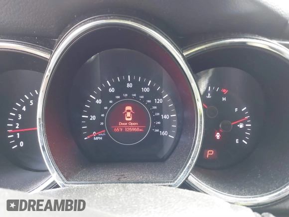 2013 Kia Optima LX with VIN 5XXGM4A76DG156179, listed as a IAAI auction lot 41829910 with 125,968 mi miles. Bid and sale history available at carsss.com. Image 7.