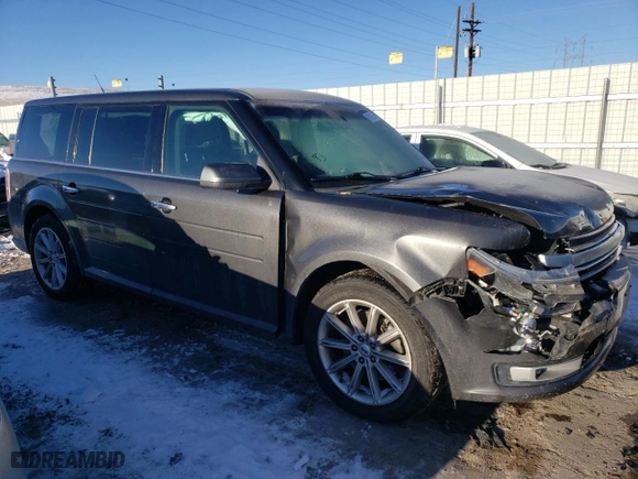 2015 Ford Flex Limited with VIN 2FMHK6D86FBA09370, listed as a Copart auction lot 87898235 with 84,498 mi miles and Salvage Title. Bid and sale history available at carsss.com. Image 4.