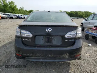 2010 Lexus HS 250h z VIN JTHBB1BA6A2011975, wystawiony jako Copart lot #58783405 z przebiegiem 203 191 mil mil oraz Tytuł czysty. Historia ofert i sprzedaży dostępna na DreamBid. Obrazek 6.