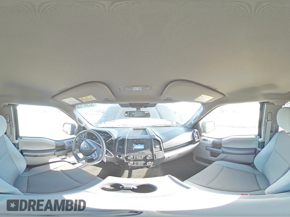 2019 Ford F-150 XL with VIN 1FTEX1CP9KKC99107, listed as a Copart auction lot 52387135 with 36,450 mi miles and Salvage title. Bid and sale history available at DreamBid. Image 12.