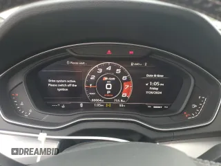 2018 Audi SQ5 Prestige with VIN WA1C4AFY4J2101014, listed as a Copart auction lot 65063764 with 60,064 mi miles and Salvage Title. Bid and sale history available at DreamBid. Image 9.