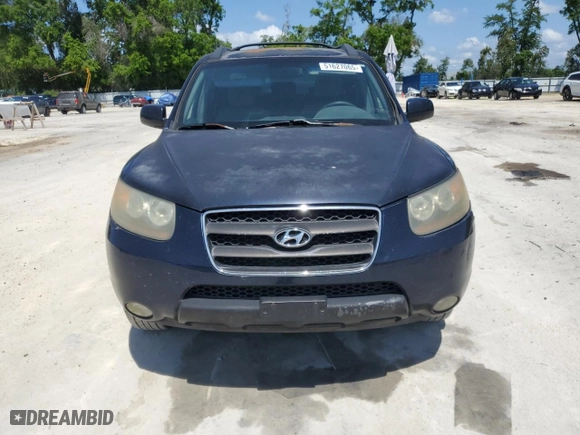 2007 Hyundai Santa Fe GLS with VIN 5NMSG13D77H036481, listed as a Copart auction lot 51627065 with 247,838 mi miles and Salvage Title. Bid and sale history available at carsss.com. Image 5.