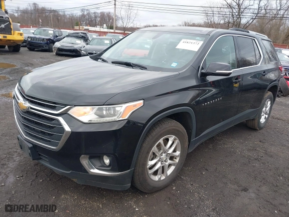 2018 Chevrolet Traverse LT Cloth with VIN 1GNERGKW6JJ204892, listed as a IAAI auction lot 41821372 with 308,738 mi miles. Bid and sale history available at carsss.com. Image 2.