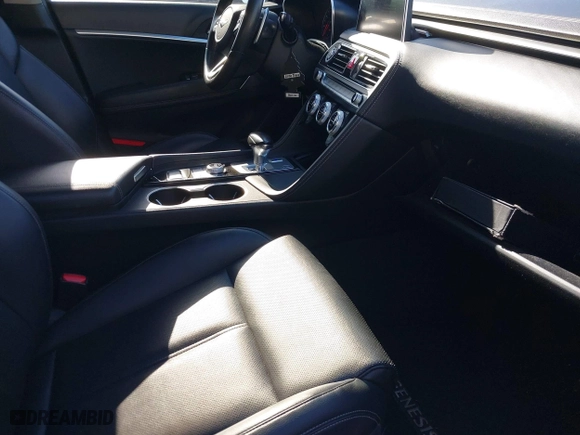 2020 Genesis G70 2.0T with VIN KMTG64LA3LU062290, listed as a IAAI auction lot 41004144 with 68,110 mi miles. Bid and sale history available at carsss.com. Image 5.