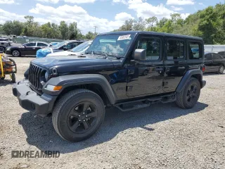 2020 Jeep Wrangler Unlimited Sport z VIN 1C4HJXDN2LW285896, wystawiony jako Copart lot #55682585 z przebiegiem 38 003 mil mil oraz Nie do naprawy • Non repairable. Historia ofert i sprzedaży dostępna na DreamBid. Obrazek 1.
