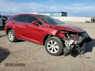 2017 Lexus RX with VIN 2T2BZMCA9HC063797, listed as a Copart auction lot 50215735 with 88,565 mi miles and Salvage Title. Bid and sale history available at carsss.com. Image 4.