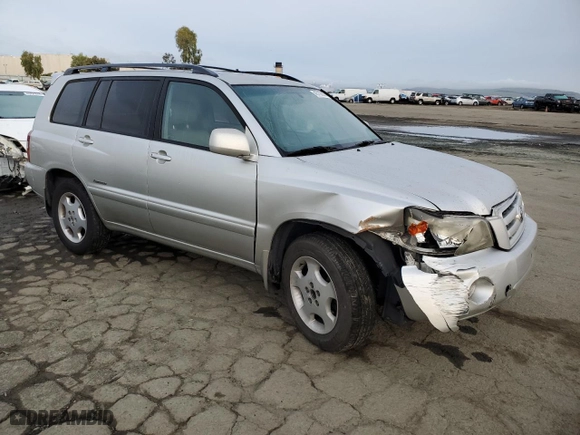 2007 Toyota Highlander w/3rd Row with VIN JTEDP21A170128012, listed as a Copart auction lot 45735905 with 208,756 mi miles and Salvage Title. Bid and sale history available at carsss.com. Image 4.