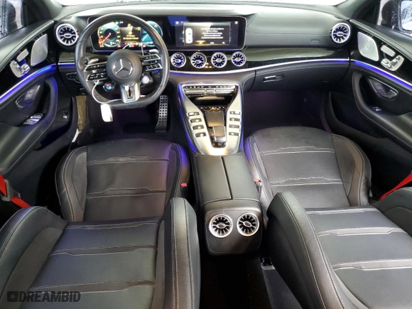 2022 Mercedes-Benz AMG GT with VIN W1K7X5KB6NA046557, listed as a Copart auction lot 74212824 with 28,327 mi miles and Non Repairable. Bid and sale history available at carsss.com. Image 8.
