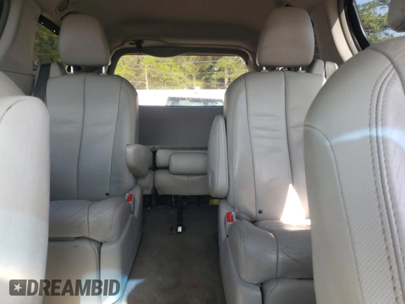2013 Toyota Sienna XLE with VIN 5TDDK3DC5DS065463, listed as a Copart auction lot 50648205 with 112,779 mi miles and Salvage Title. Bid and sale history available at DreamBid. Image 10.