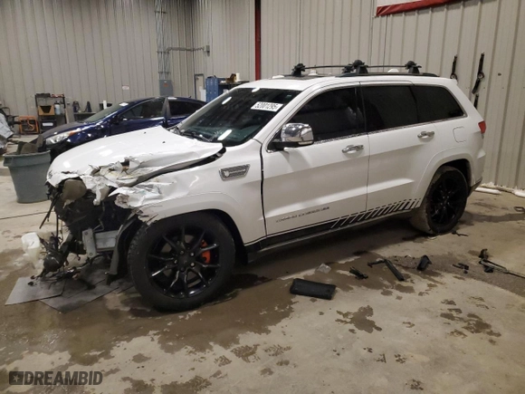 2014 Jeep Grand Cherokee Summit with VIN 1C4RJFJT7EC106290, listed as a Copart auction lot 52001295 with 137,266 mi miles and Non Repairable. Bid and sale history available at carsss.com. Image 1.