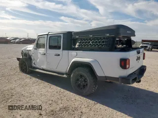 2023 Jeep Gladiator Texas Trail z VIN 1C6HJTAGXPL571931, wystawiony jako Copart lot #57955995 z przebiegiem 25 611 mil mil oraz Szkoda całkowita • Salvage title. Historia ofert i sprzedaży dostępna na DreamBid. Obrazek 2.