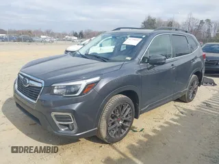 2021 Subaru Forester Limited with VIN JF2SKASC6MH519434, listed as a IAAI auction lot 41779357 with 56,388 mi miles. Bid and sale history available at carsss.com. Image 2.