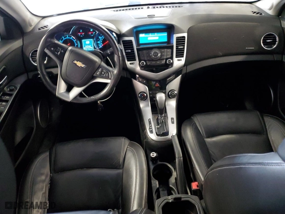 2012 Chevrolet Cruze LTZ with VIN 1G1PH5SCXC7117827, listed as a Copart auction lot 46258225 with 162,834 mi miles and Salvage Title. Bid and sale history available at carsss.com. Image 8.