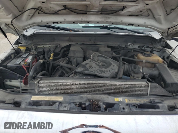 2012 Ford F-250 XL with VIN 1FT7X2A61CEC15533, listed as a Copart auction lot 57883444 with 195,030 mi miles and Salvage title. Bid and sale history available at DreamBid. Image 11.