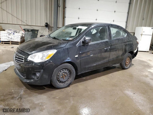 2018 Mitsubishi Mirage G4 ES with VIN ML32F3FJ5JHF04321, listed as a Copart auction lot 49769615 with 70,256 mi miles and Salvage Title. Bid and sale history available at carsss.com. Image 1.