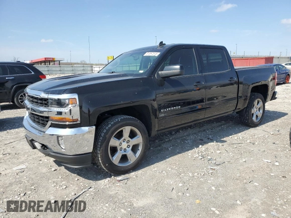 2016 Chevrolet Silverado 1500 LT with VIN 3GCUKREC0GG209747, listed as a Copart auction lot 51067515 with 105,643 mi miles and Salvage Title. Bid and sale history available at DreamBid. Image 1.
