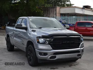 2021 Ram 1500 Big Horn z VIN 1C6RREBT3MN811115, wystawiony jako Copart lot #48342715 z przebiegiem 70 823 mil mil oraz Szkoda całkowita • Salvage title. Historia ofert i sprzedaży dostępna na DreamBid. Obrazek 3.
