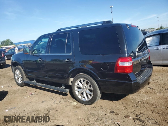 2015 Ford Expedition Limited with VIN 1FMJU2AT5FEF17704, listed as a Copart auction lot 65944915 with 208,894 mi miles and Clean title. Bid and sale history available at DreamBid. Image 2.
