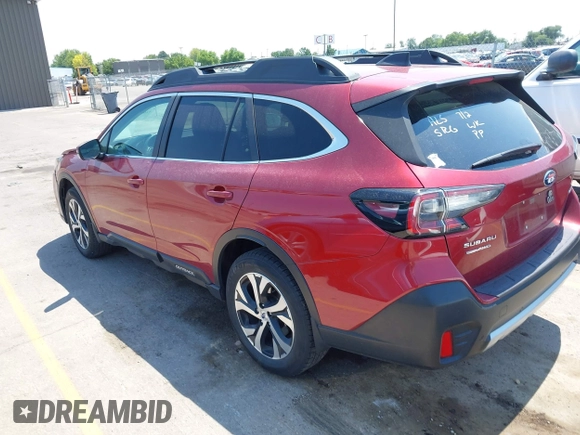 2022 Subaru Outback Limited with VIN 4S4BTAMC0N3108159, listed as a IAAI auction lot 42670477 with 39,160 mi miles and . Bid and sale history available at DreamBid. Image 3.