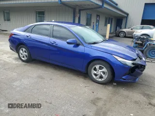 2023 Hyundai Elantra SE with VIN KMHLL4AG8PU610086, listed as a Copart auction lot 61338245 with 17,896 mi miles and Salvage title. Bid and sale history available at DreamBid. Image 4.