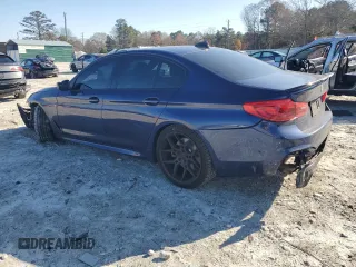 2020 BMW 5 Series 540i with VIN WBAJS1C08LCD15180, listed as a Copart auction lot 85655344 with 82,009 mi miles and Salvage title. Bid and sale history available at DreamBid. Image 2.