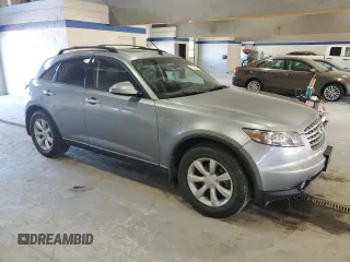 2005 Infiniti FX35 with VIN JNRAS08W05X206120, listed as a Copart auction lot 74571574 with 152,153 mi miles and Salvage Title. Bid and sale history available at carsss.com. Image 4.