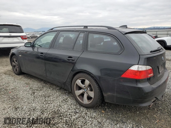 2006 BMW 5 Series 530xi with VIN WBANN73556B799078, listed as a Copart auction lot 42966615 with 252,589 mi miles and Salvage Title. Bid and sale history available at carsss.com. Image 2.