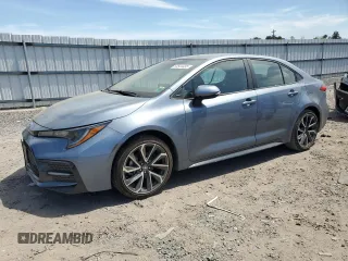 2022 Toyota Corolla SE with VIN 5YFS4MCE4NP110638, listed as a Copart auction lot 53544485 with 22,905 mi miles and Salvage Title. Bid and sale history available at DreamBid. Image 1.