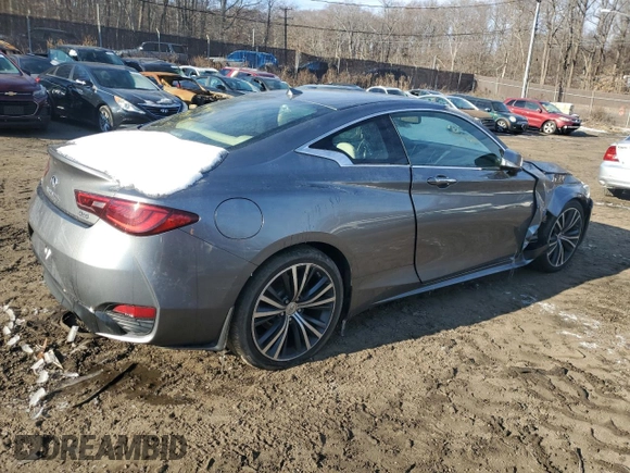 2017 Infiniti Q60 Premium z VIN JN1CV7EL6HM320909, wystawiony jako Copart lot #88291395 z przebiegiem Nie podano mil oraz Szkoda całkowita • Salvage title. Historia ofert i sprzedaży dostępna na DreamBid. Obrazek 3.