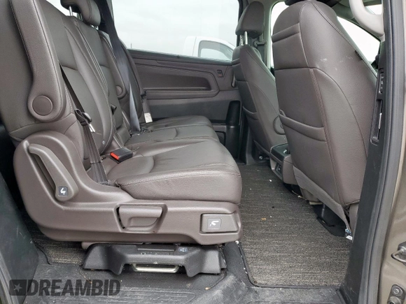 2022 Honda Odyssey Touring with VIN 5FNRL6H80NB021824, listed as a Copart auction lot 50521415 with 37,124 mi miles and Salvage Title. Bid and sale history available at DreamBid. Image 11.