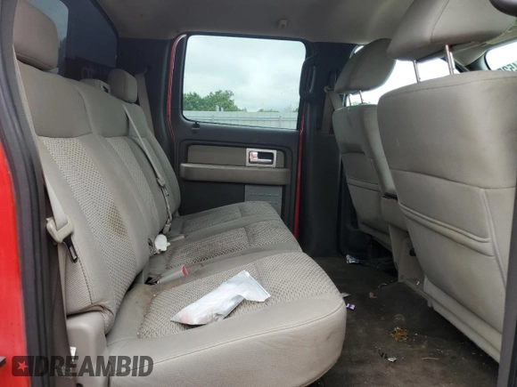 2009 Ford F-150 XL with VIN 1FTRW12889FA57183, listed as a Copart auction lot 58434525 with 207,526 mi miles and Salvage title. Bid and sale history available at DreamBid. Image 10.
