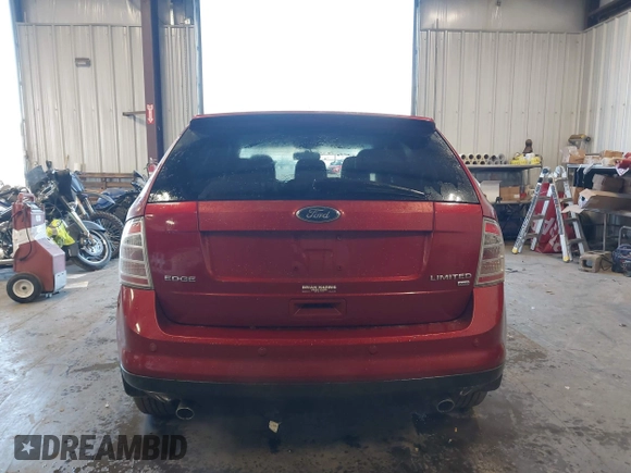 2008 Ford Edge Limited with VIN 2FMDK49C58BB21242, listed as a IAAI auction lot 41724287 with 133,184 mi miles. Bid and sale history available at carsss.com. Image 16.