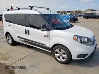 2015 Ram ProMaster City Cargo Tradesman SLT with VIN ZFBERFBT2F6A44762, listed as a Copart auction lot 50658715 with 129,738 mi miles and Clean Title. Bid and sale history available at DreamBid. Image 4.