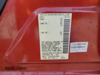 2013 Nissan LEAF SV with VIN 1N4AZ0CP6DC425817, listed as a Copart auction lot 44527595 with 102,899 mi miles and Salvage Title. Bid and sale history available at carsss.com. Image 13.