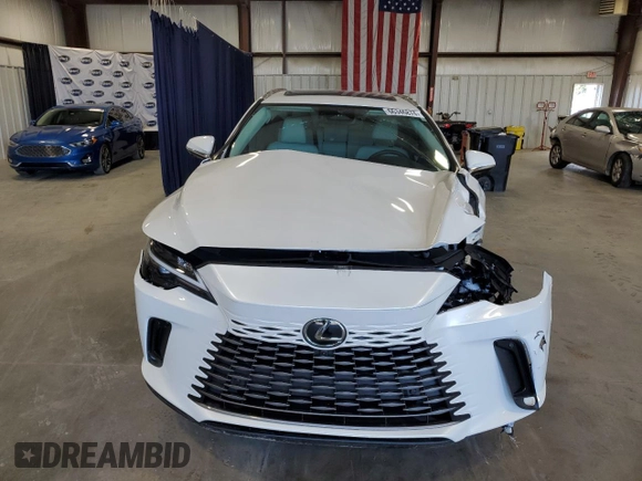 2024 Lexus RX with VIN 2T2BAMBA7RC025334, listed as a Copart auction lot 67763904 with 7,481 mi miles and Salvage Title. Bid and sale history available at carsss.com. Image 5.