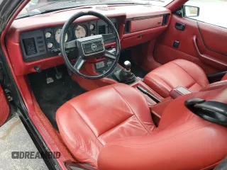 1983 Ford Mustang GT with VIN 1FABP27F0DF213498, listed as a Copart auction lot 81106344 with 13,008 mi miles and Salvage title. Bid and sale history available at DreamBid. Image 8.