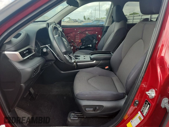 2023 Toyota Highlander L с VIN 5TDKDRAH8PS024804, выставлен на аукционе Copart как лот 60205295 с пробегом 19 957 миль миль и Списание • Salvage title. История ставок и продаж доступна на DreamBid. Изображение 7.
