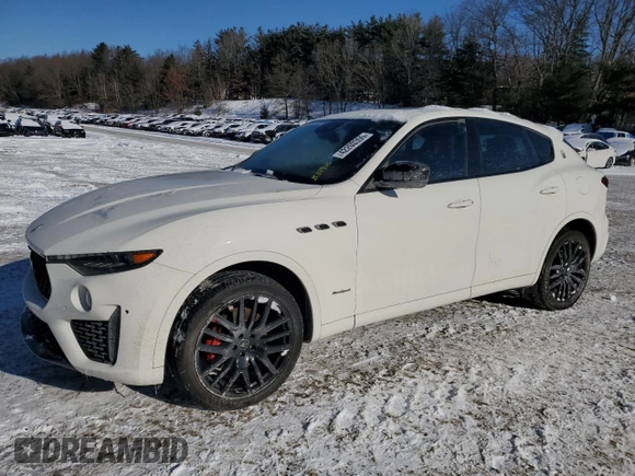 2021 Maserati Levante GranSport with VIN ZN661XUS4MX379740, listed as a Copart auction lot 42200355 with 58,437 mi miles and Clean Title. Bid and sale history available at carsss.com. Image 1.