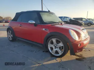 2008 MINI Convertible S with VIN WMWRH33538TL97428, listed as a Copart auction lot 87307084 with Not provided miles and Clean title. Bid and sale history available at DreamBid. Image 4.
