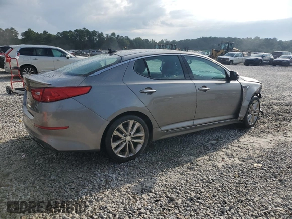 2014 Kia Optima SXL Turbo with VIN 5XXGR4A66EG278566, listed as a Copart auction lot 63032065 with 108,243 mi miles and Salvage title. Bid and sale history available at DreamBid. Image 3.