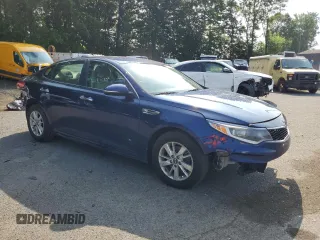 2016 Kia Optima LX with VIN 5XXGT4L39GG082905, listed as a Copart auction lot 61793235 with 187,895 mi miles and Salvage title. Bid and sale history available at DreamBid. Image 4.