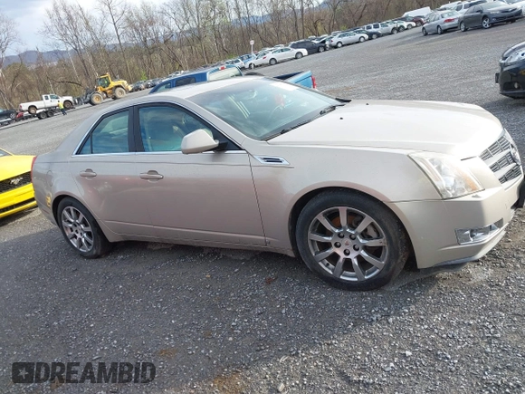 2009 Cadillac CTS AWD w/1SB with VIN 1G6DT57V090154165, listed as a IAAI auction lot 41907798 with 167,874 mi miles. Bid and sale history available at carsss.com. Image 13.