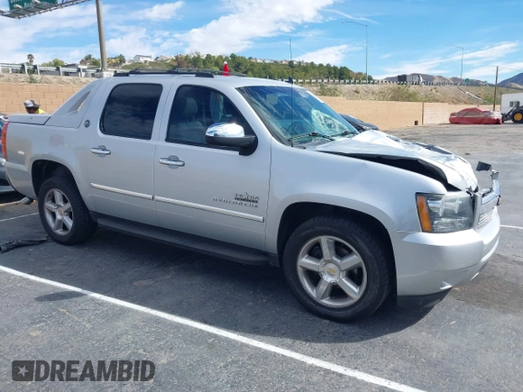 2013 Chevrolet Avalanche LT with VIN 3GNMCFE07DG379110, listed as a IAAI auction lot 41624639 with 142,871 mi miles and . Bid and sale history available at DreamBid. Image 1.