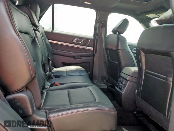 2018 Ford Explorer Sport with VIN 1FM5K8GT7JGB54689, listed as a Copart auction lot 59528925 with 53,018 mi miles and Salvage title. Bid and sale history available at DreamBid. Image 11.