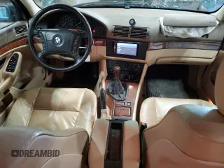 2001 BMW 5 Series 525i with VIN WBADT33481GF40536, listed as a Copart auction lot 48314315 with 165,461 mi miles and Salvage Title. Bid and sale history available at carsss.com. Image 8.