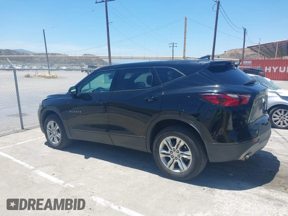 2021 Chevrolet Blazer LT with VIN 3GNKBBRA0MS553005, listed as a IAAI auction lot 42338956 with 93,185 mi miles and . Bid and sale history available at DreamBid. Image 3.