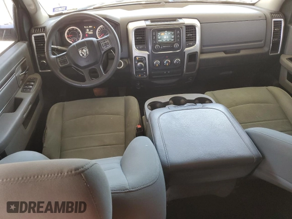 2018 Ram 1500 Big Horn with VIN 1C6RR7GG8JS127875, listed as a Copart auction lot 54442355 with 94,267 mi miles and Salvage title. Bid and sale history available at DreamBid. Image 8.
