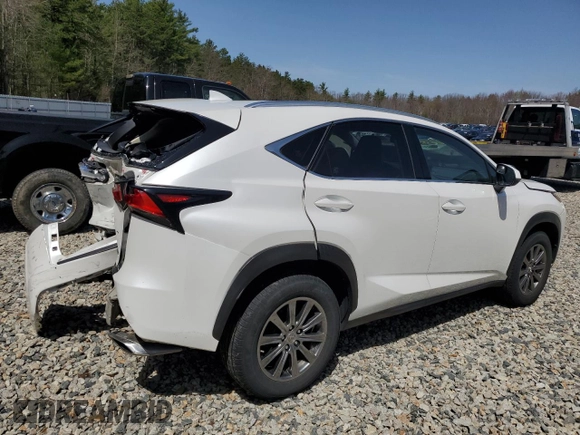 2015 Lexus NX 200t with VIN JTJBARBZ8F2026944, listed as a Copart auction lot 55088115 with 107,019 mi miles and Salvage title. Bid and sale history available at DreamBid. Image 3.
