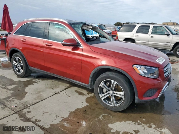 2016 Mercedes-Benz GLC with VIN WDC0G4KB9GF081163, listed as a Copart auction lot 46718455 with 95,294 mi miles and Salvage Title. Bid and sale history available at carsss.com. Image 4.